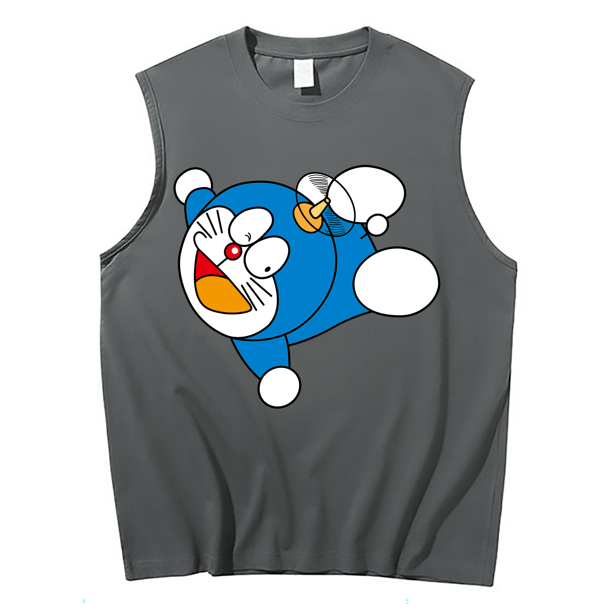 （画像用） ドラえもん Doraemon コットン100％タンクトップ（フロントプリント）
